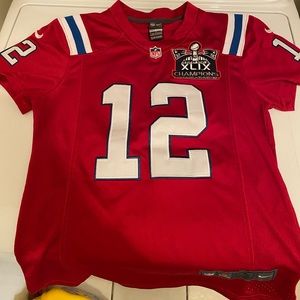 Patriots NFL Tom Brady TB12 jersey